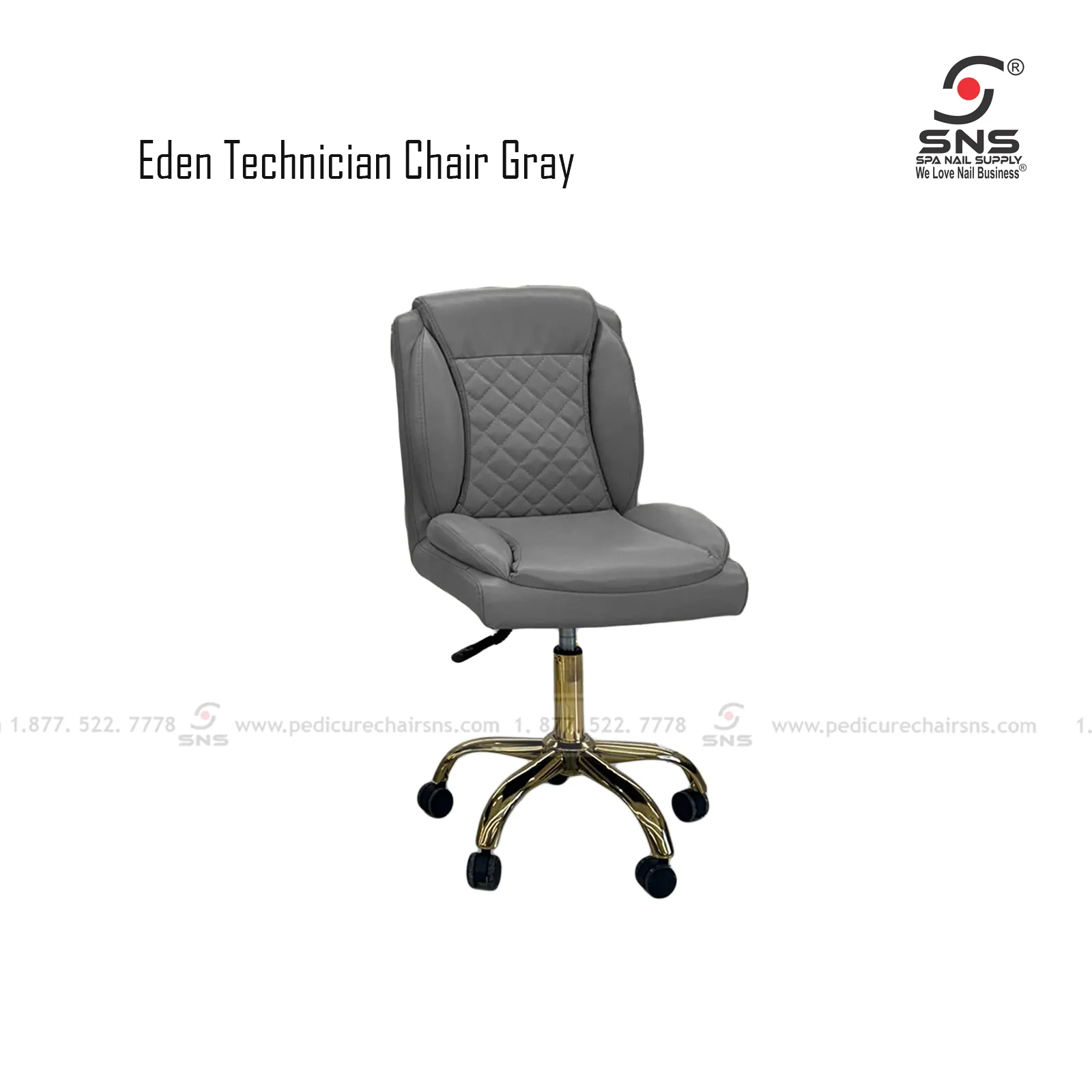 Eden Technician Chair Gray