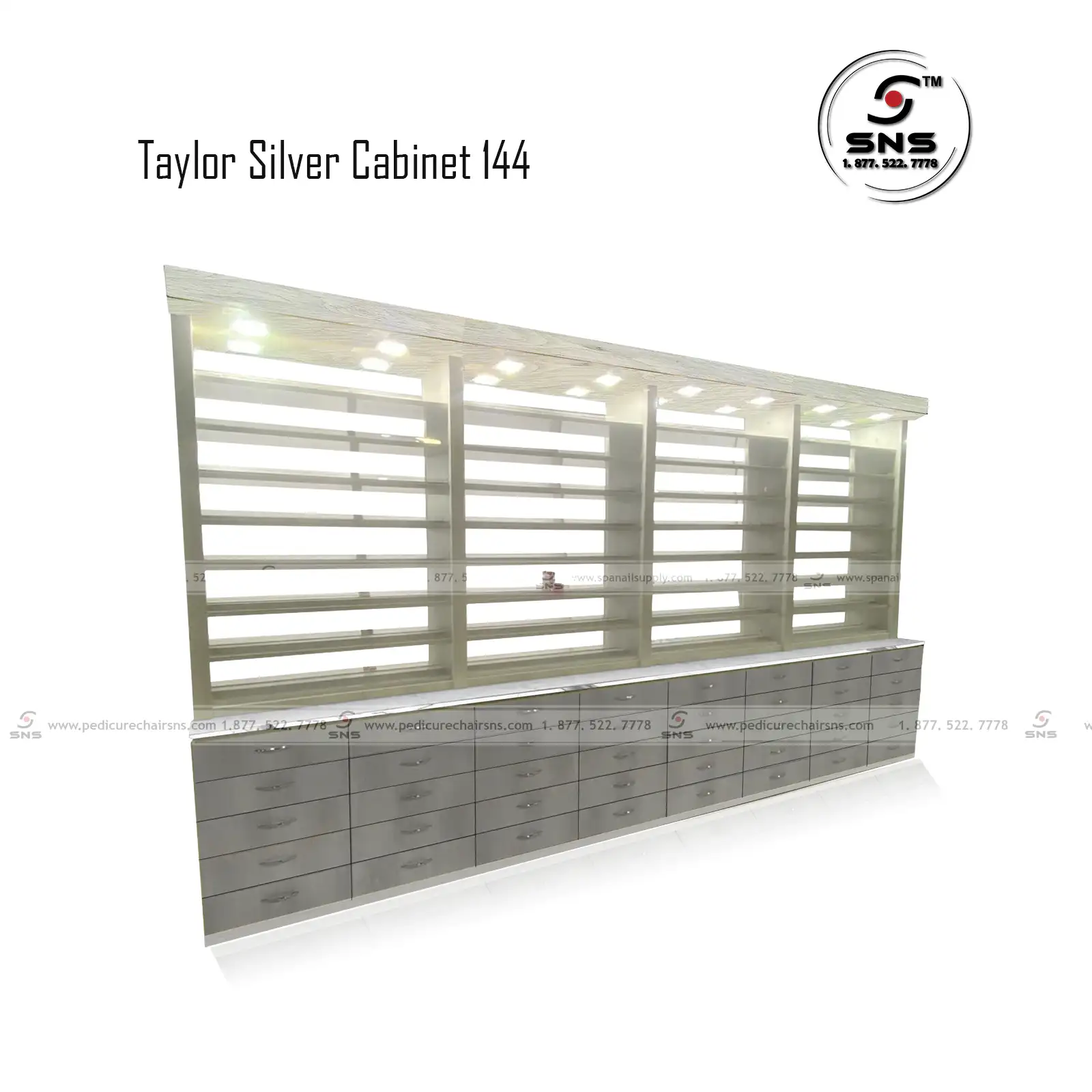 Taylor Silver Cabinet 144