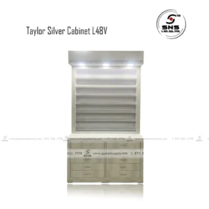 Taylor Silver Cabinet L48V