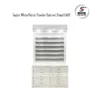 Taylor White Polish Powder Cabinet Stand L48