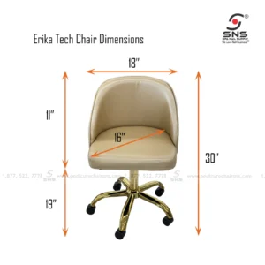 erika tech chair dimensions