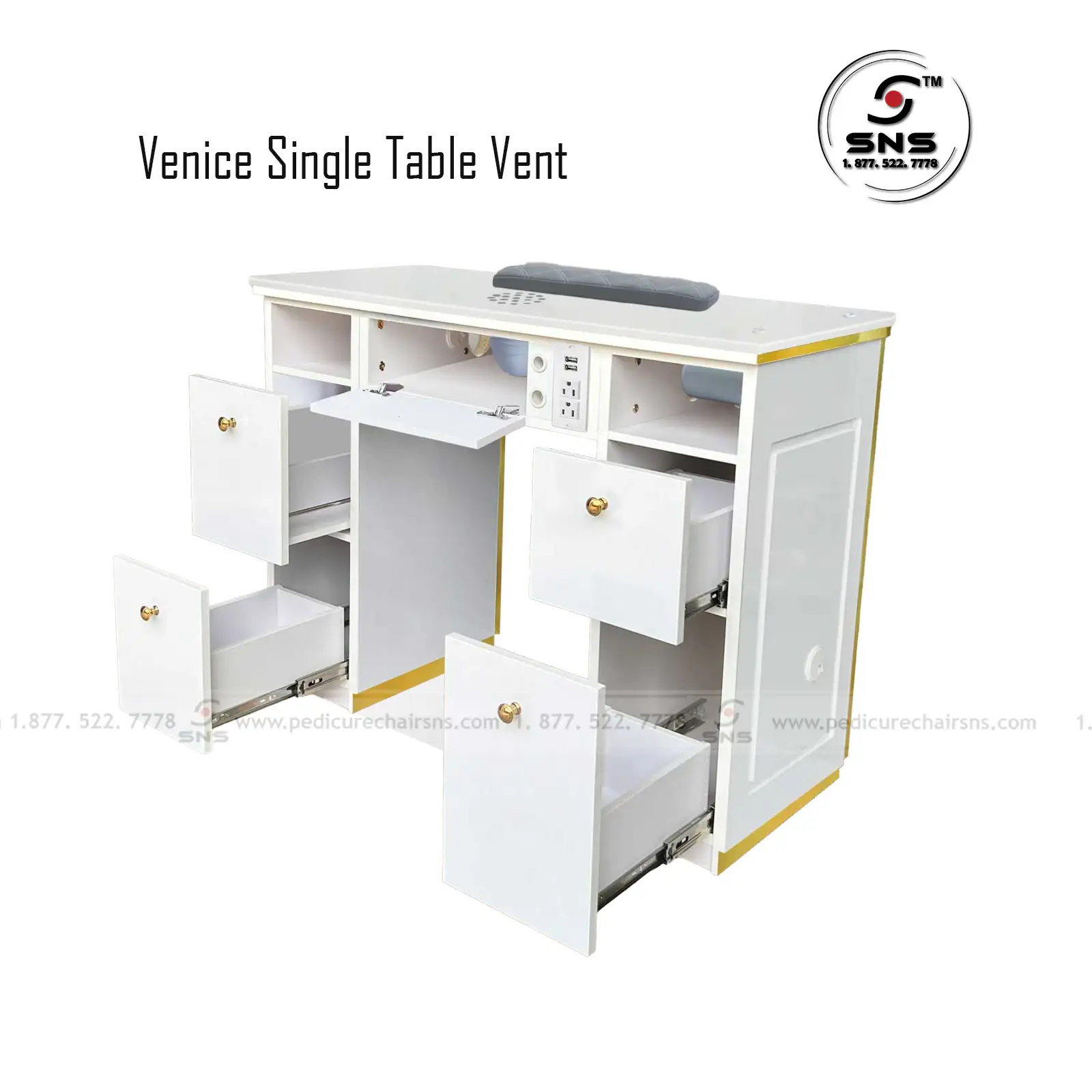Venice Single Table with Vent