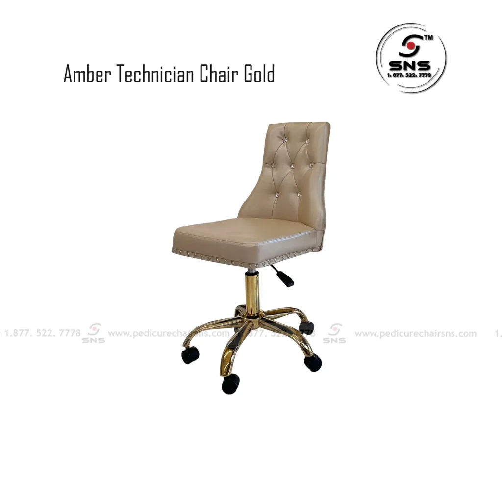 nail-technician-chair-amber-gold