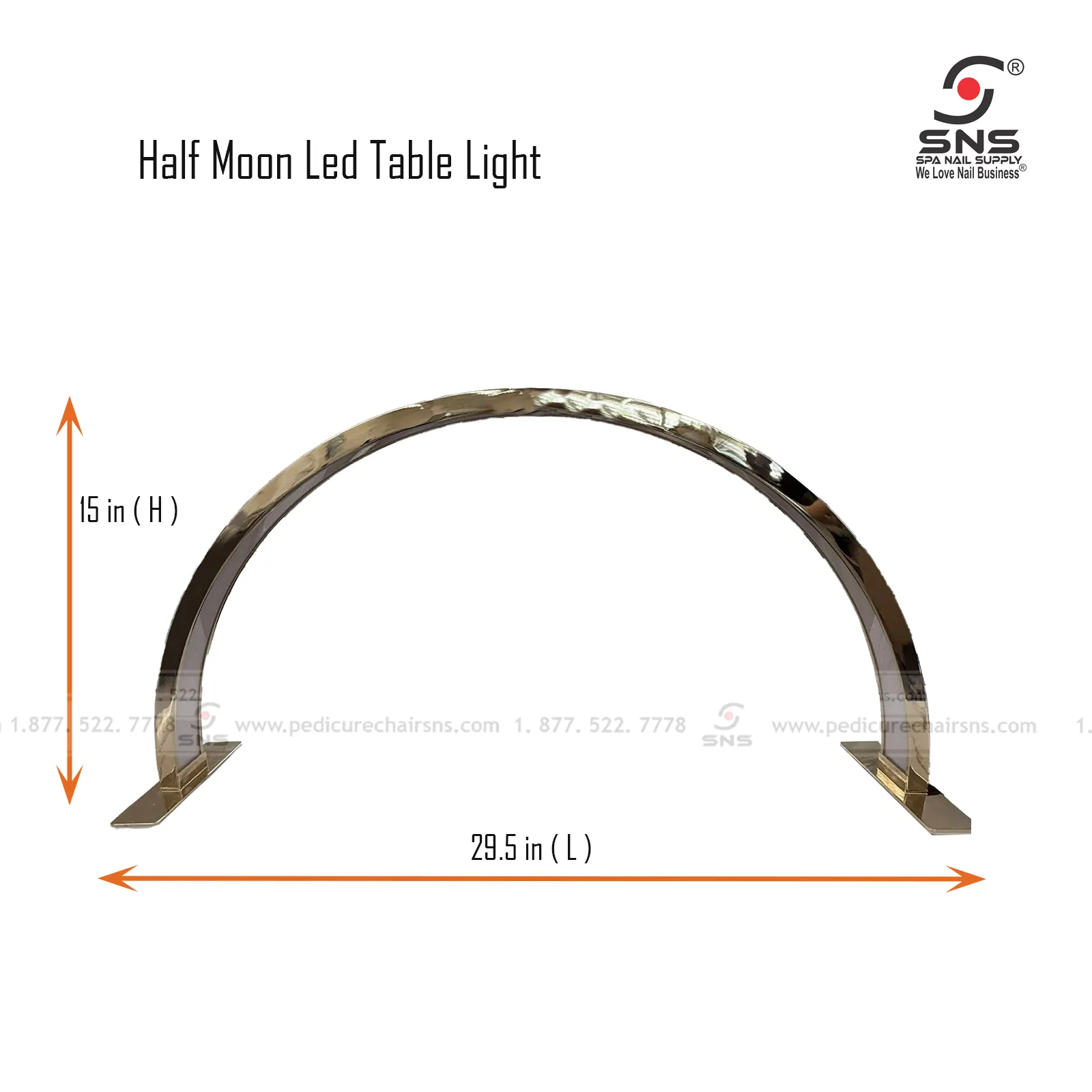 Half Moon Led Table Light 05