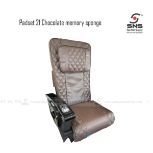 pedicure-chairs-Padset-21-chocolate-memory-sponge