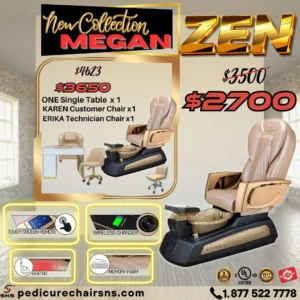pedicure-chair-mega-zen-Gold-black