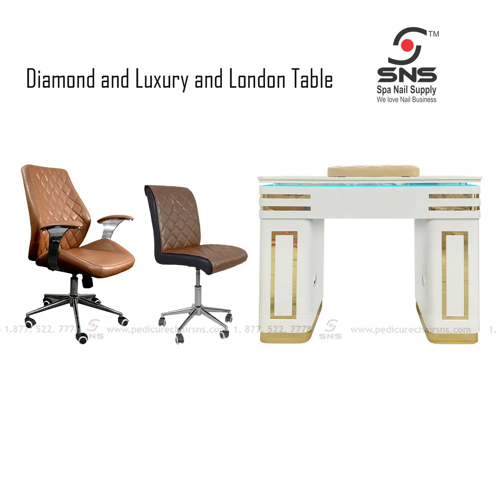 Table And Chairs Diamond Luxury London G