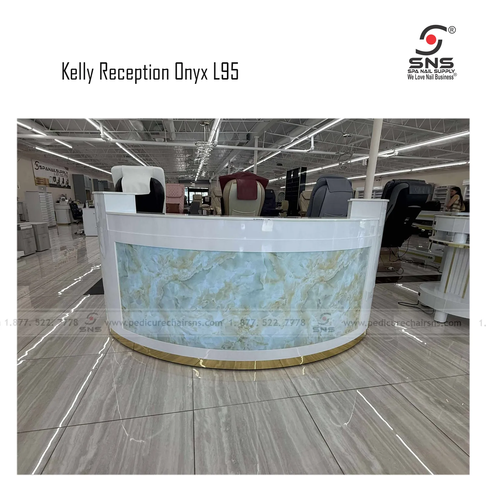 Kelly Reception Onyx L95