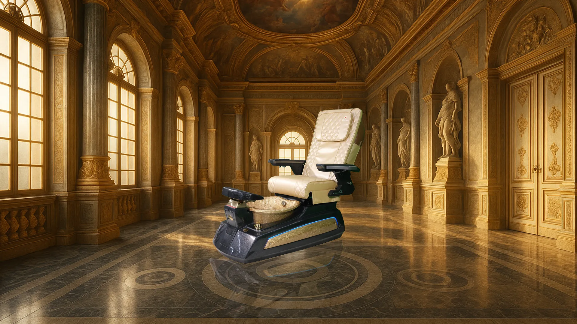 pedicure chair backgound MEGAN