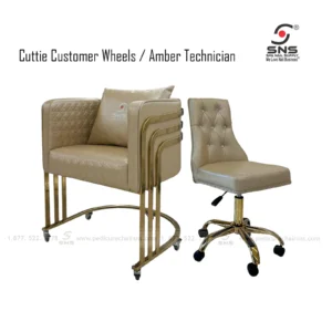 Combo Chairs Cuttie Wheels Amber G