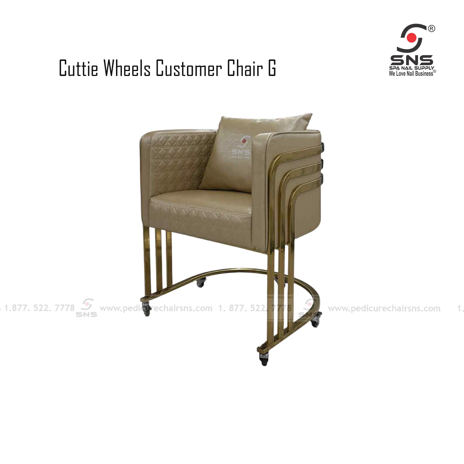 Cuttie wheels Customer Chair G