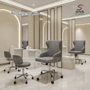 Nice Customer Chair Gray