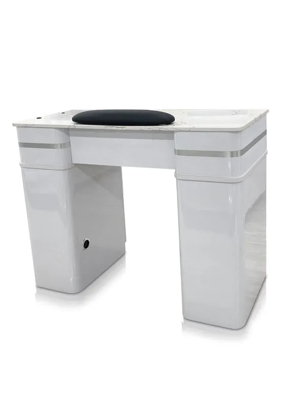 Bellagio 3 Single Table – White