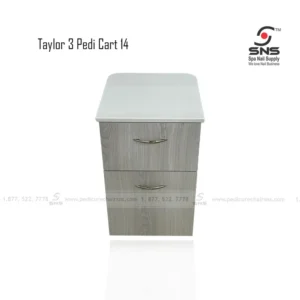 Taylor 3 Pedi Cart 14 - Silver